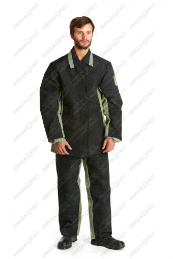 Купить костюм сварщика со спилком 2,6 - м202 комбинированный